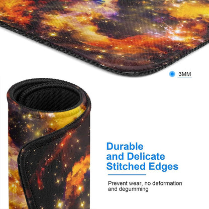 Mouse Pad Creative Mouse Pad Non-Slip Rubber Base Mouse Pads for Computers Laptop Office Desk Accessories Star Galaxy Nebula Mouse Pad