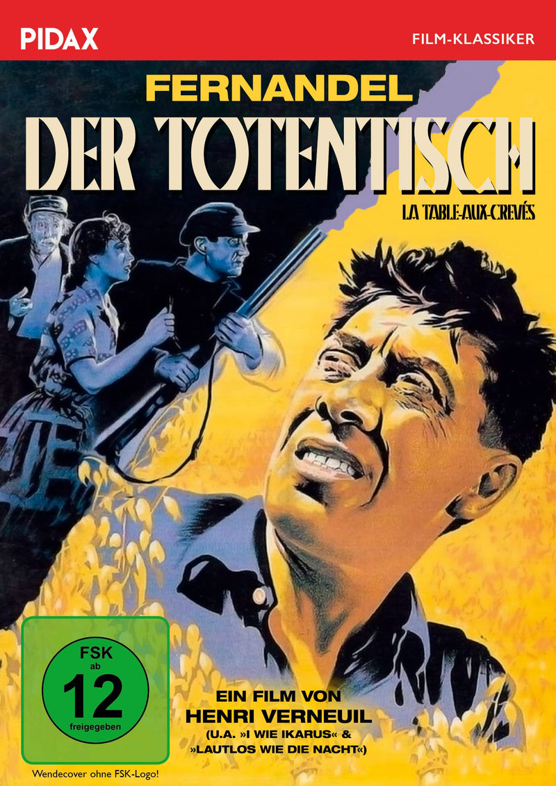 Der Totentisch (La table aux crevés) / Schwarze Komödie mit Publikumsliebling Fernandel (bekannt als "Don Camillo") (Pidax Film-Klassiker