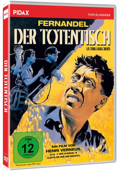 Der Totentisch (La table aux crevés) / Schwarze Komödie mit Publikumsliebling Fernandel (bekannt als "Don Camillo") (Pidax Film-Klassiker