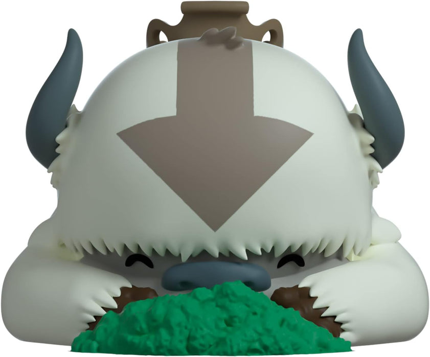 You Tooz Appa Hiding Flocked Vinyl Figure, Collectible Avatar The Last Airbender Appa Hiding Vinyl with Custom Art Packaging