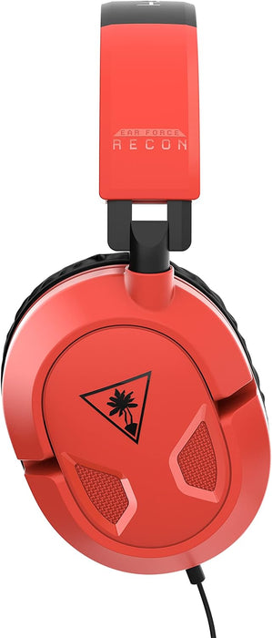 Turtle Beach Recon 50 Red/Blue Gaming Headset for Nintendo Switch, Xbox Series X|S, Xbox One, PS5, PS4, PC & Mobile with 3.5mm Connection