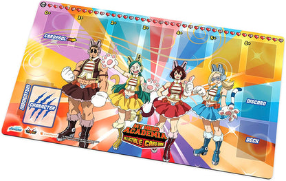 Jasco Games | My Hero Academia CCG: Wild Wild Pussycats Play Mat | Accessorio