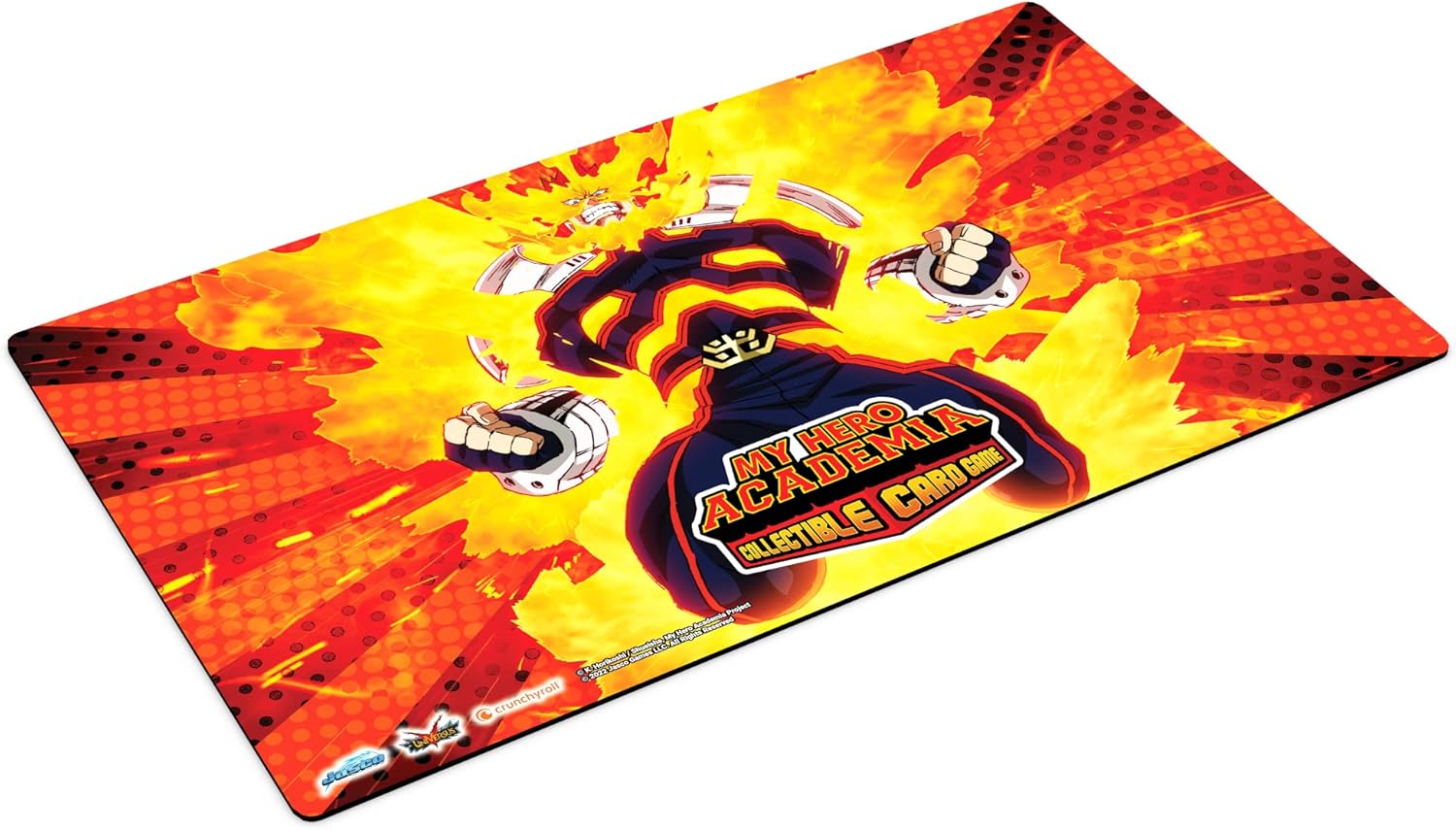 My Hero Academia Collectible Card Game Series 3 Eraser Head PLAYMAT | 18" by 24" Rubber Game Mat | Ages 14+ | 20-30 Minutes | Made by Jasco Games