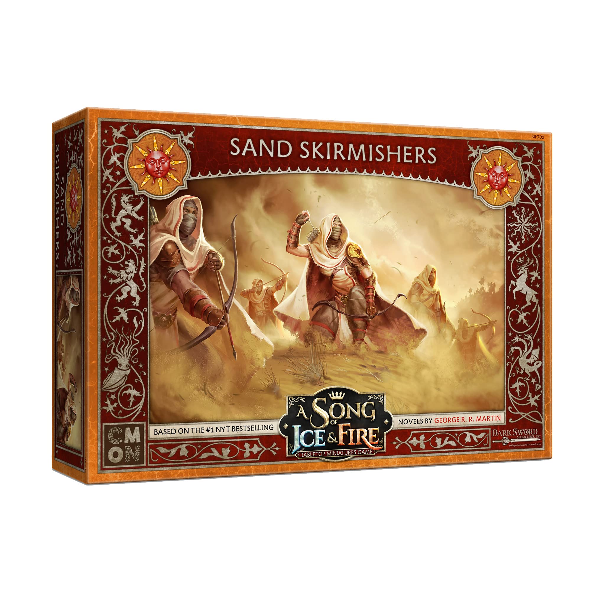 Cmon A Song of Ice and Fire Tabletop Miniatures Game Sand Skirmishers Unit Box | Strategy Game for Teens and Adults | Ages 14+ | 2+ Players | Average Playtime 45-60 Minutes, Multicolor (SIF702