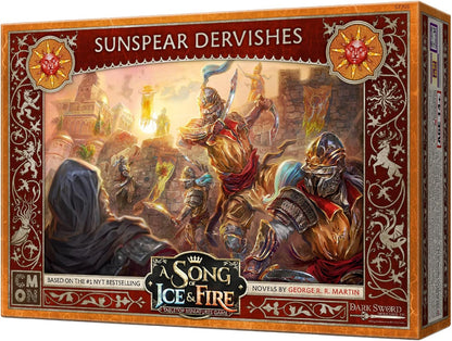 A Song of Ice and Fire Tabletop Miniatures Game Sunspear Dervishes Unit Box | Strategy Game for Teens and Adults | Ages 14+ | 2+ Players | Average Playtime 45-60 Minutes | Made by CMON