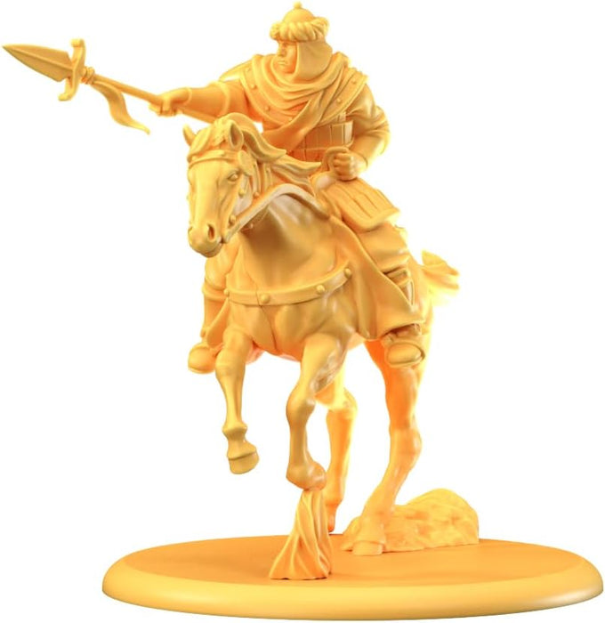 CMON A Song of Ice and Fire Tabletop Miniatures Game Starfall Knights Unit Box - Elite Warriors of House Martell, Strategy Game for Adults, Ages 14+, 2+ Players, 45-60 Minute Playtime, Made by CMON