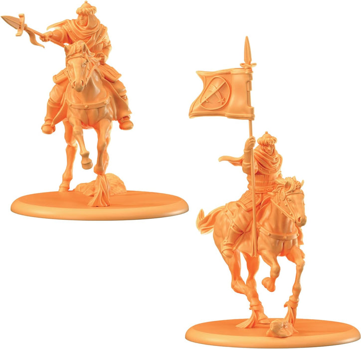 CMON A Song of Ice and Fire Tabletop Miniatures Game Starfall Knights Unit Box - Elite Warriors of House Martell, Strategy Game for Adults, Ages 14+, 2+ Players, 45-60 Minute Playtime, Made by CMON