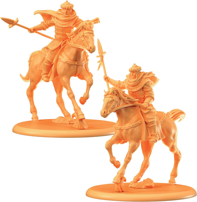 CMON A Song of Ice and Fire Tabletop Miniatures Game Starfall Knights Unit Box - Elite Warriors of House Martell, Strategy Game for Adults, Ages 14+, 2+ Players, 45-60 Minute Playtime, Made by CMON