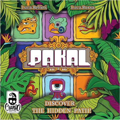 Pakal Board Game, Family Board Game, Board Game for Adults and Family, Adventure Board Game, Ages 8+, for 2 to 4 Players, Average Playtime 20 Minutes, Made by (CC259