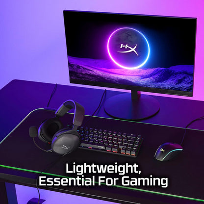 HYPERX Cloud Stinger 2 Core Lightweight PC Gaming Headphones with Rotating Microphone to Mute with Sound DTS Headphone:X Spatial Audio, 40mm Drivers