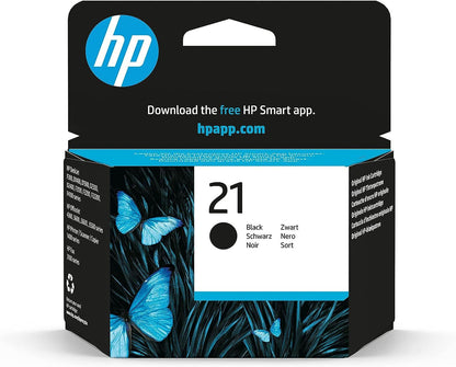 HP C9351AE 21 Original Ink Cartridge, Black, Single Pack