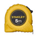 Stanley 1-30-497 Tape Measure, Yellow/Black, 5 m/19 mm