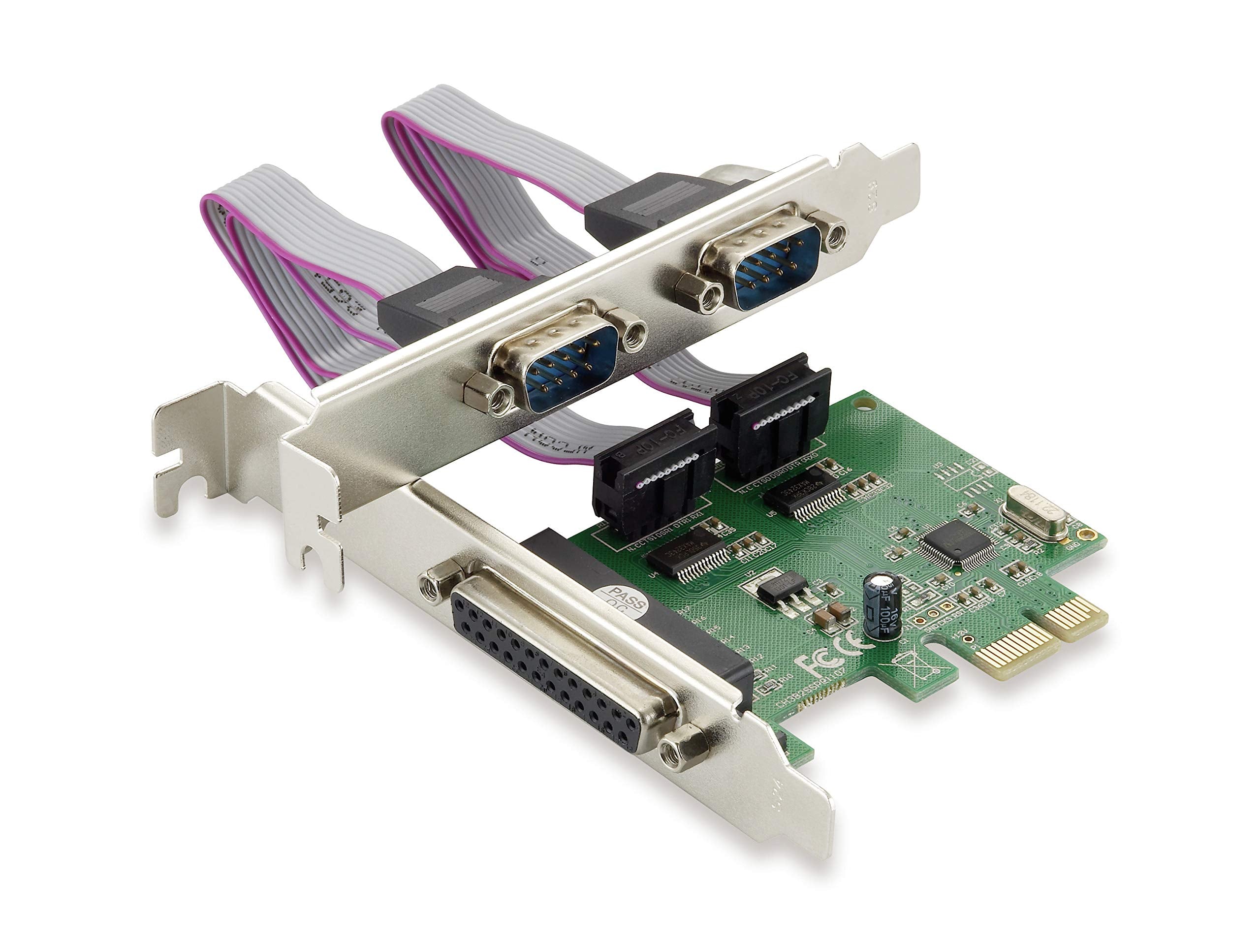 Conceptronic Parallel Port & Serial 2-Port PCI Express Card