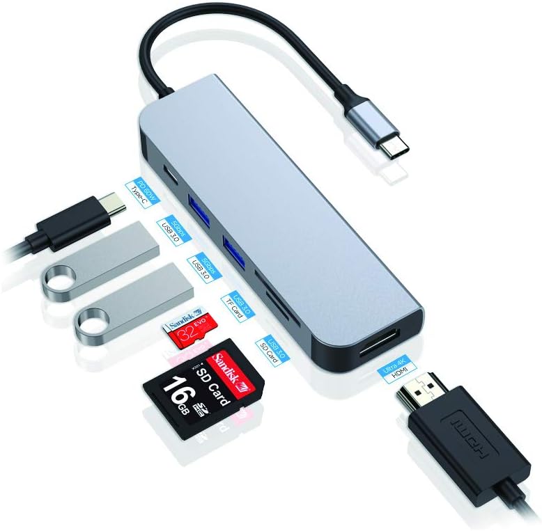 Conceptronic USB 3.2 Interface Hub, Multicolor, One Size (DONN02G