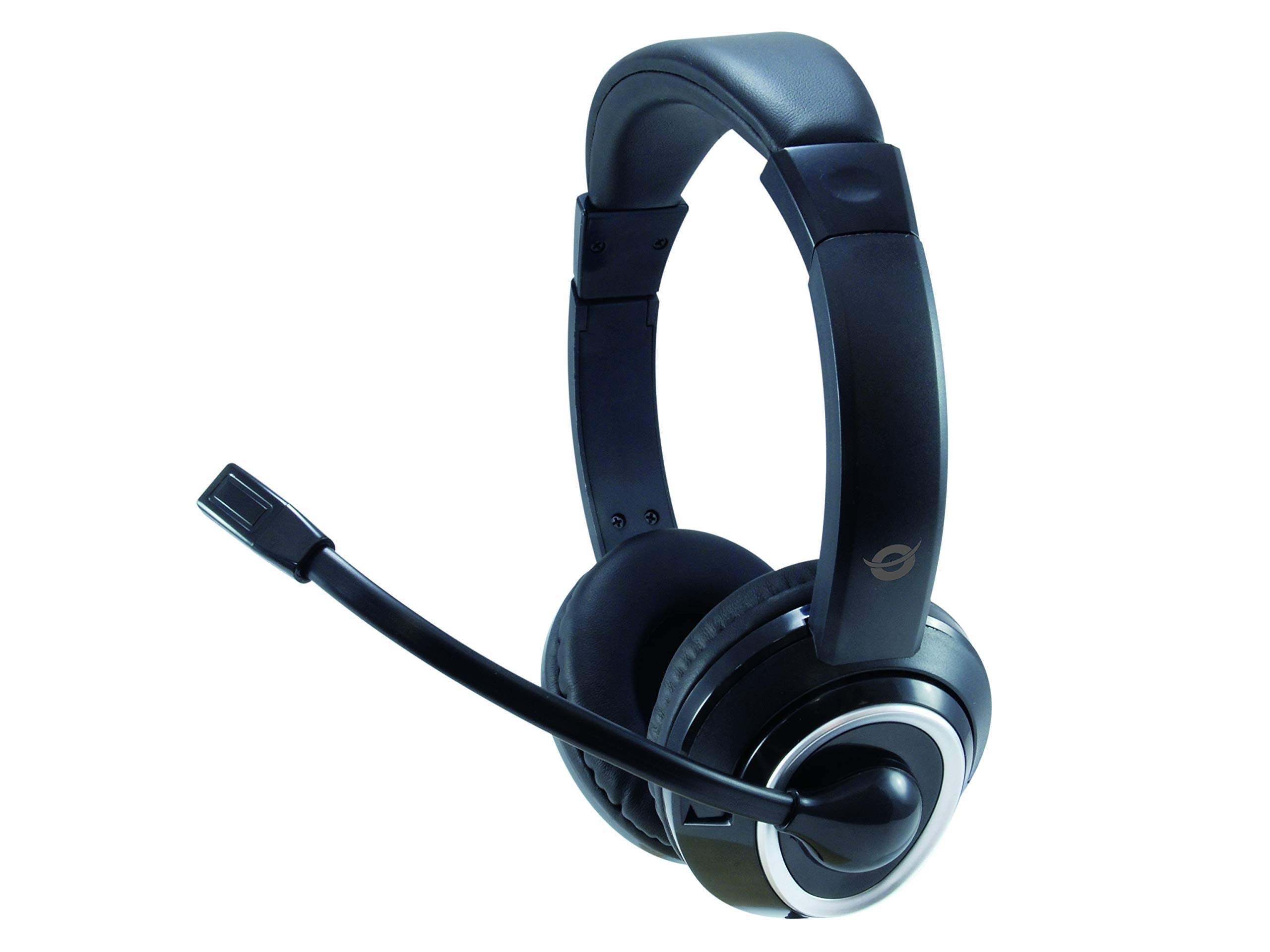 Conceptronic POLONA01B Headset USB + Microphone, grey