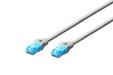 DIGITUS CAT 5e U-UTP 1.5 m Network Cable 1.5 m Grey - Network Cables (1.5 m, RJ-45, Grey