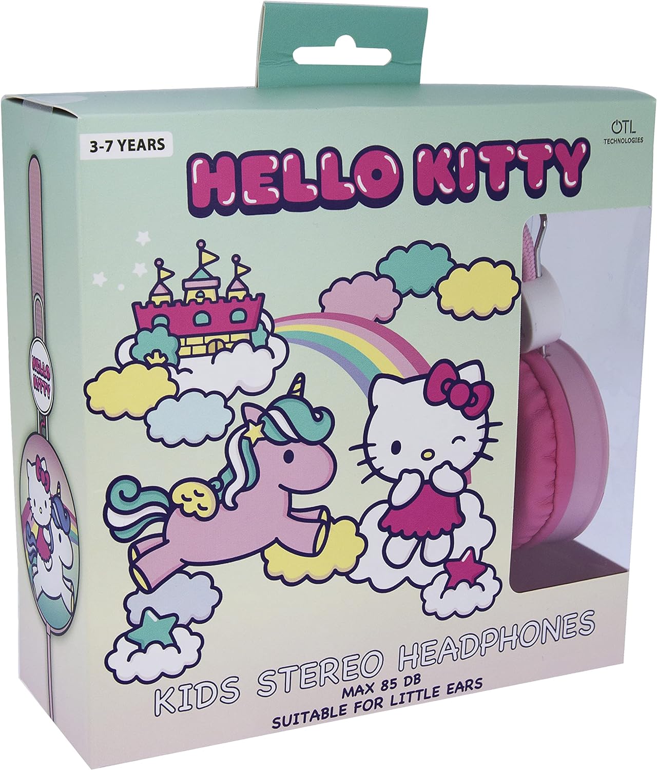 Children's Hello Kitty Unicorn Headphones with Wired and Volume Suitable for Children