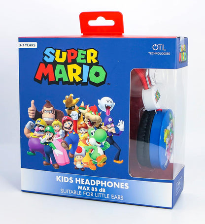 OTL Technologies Kids Headphones Super Mario And Friends With Cable And Suitable Volume CHILDREN