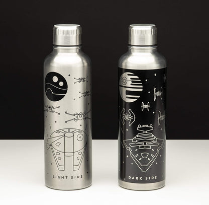 Paladone Star Wars Premium Metal Water Bottle - Double Walled 500ml Bottle