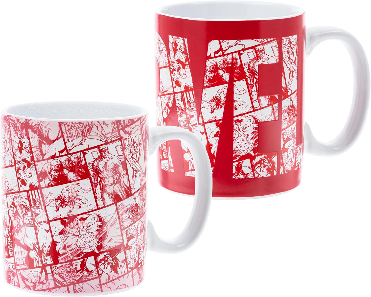 Paladone Marvel Logo Heat Change Mug | Officially Licensed Superhero Merchandise, Multicolored, PP7979MC
