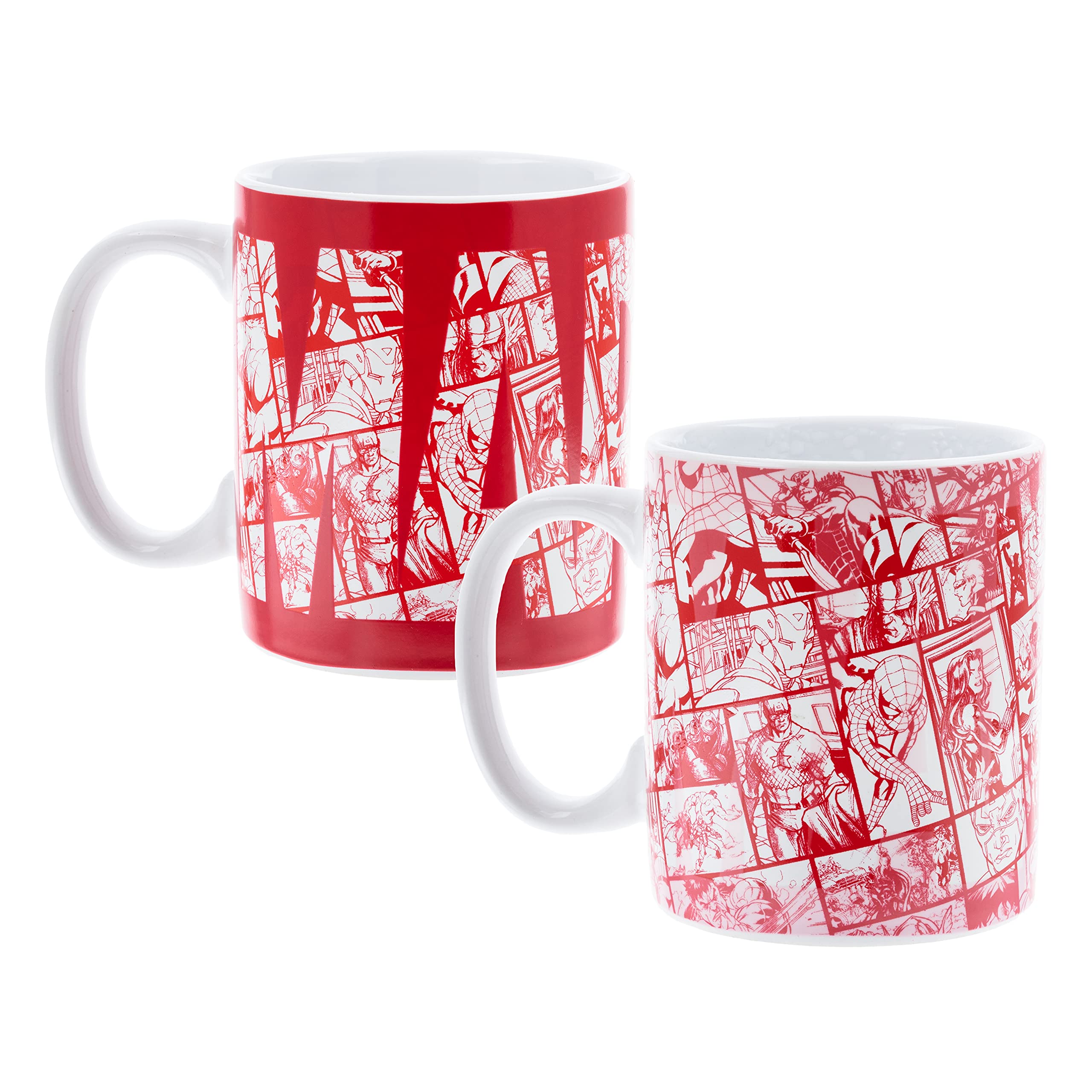Paladone Marvel Logo Heat Change Mug | Officially Licensed Superhero Merchandise, Multicolored, PP7979MC