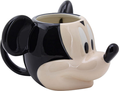 Paladone Mickey Mouse Shaped Mug | Cute Disney Coffee Mug, Multicolor (PP10056DSC