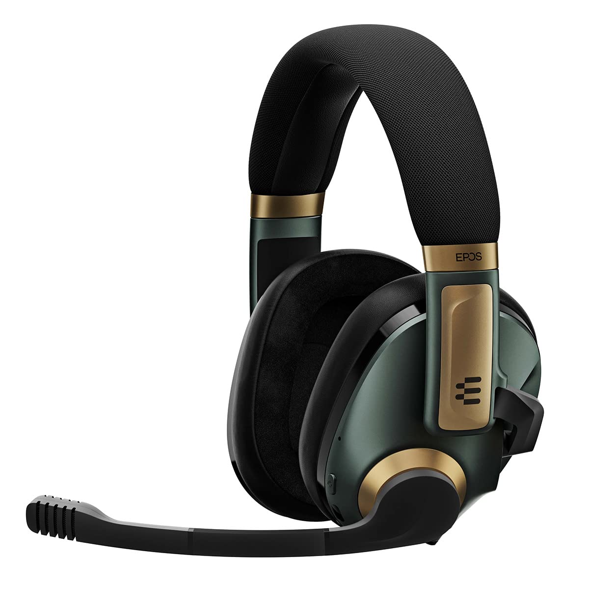 EPOS H3Pro Hybrid Gaming Headset with Microphone for PC, Enhanced Noise-Cancellation, Adjustable, Smart Button Audio Mixing with Bluetooth and Gaming Suite, Surround Sound, (Green) Racing Green