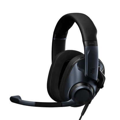 EPOS H6Pro - Closed Acoustic Gaming Headset with Mic, Over-Ear Headset, Lightweight, Lift-to-Mute - Xbox Headset - PS4 Headset - PS5 Headset - PC/Windows Headset - Gaming Accessories (Sebring), Black