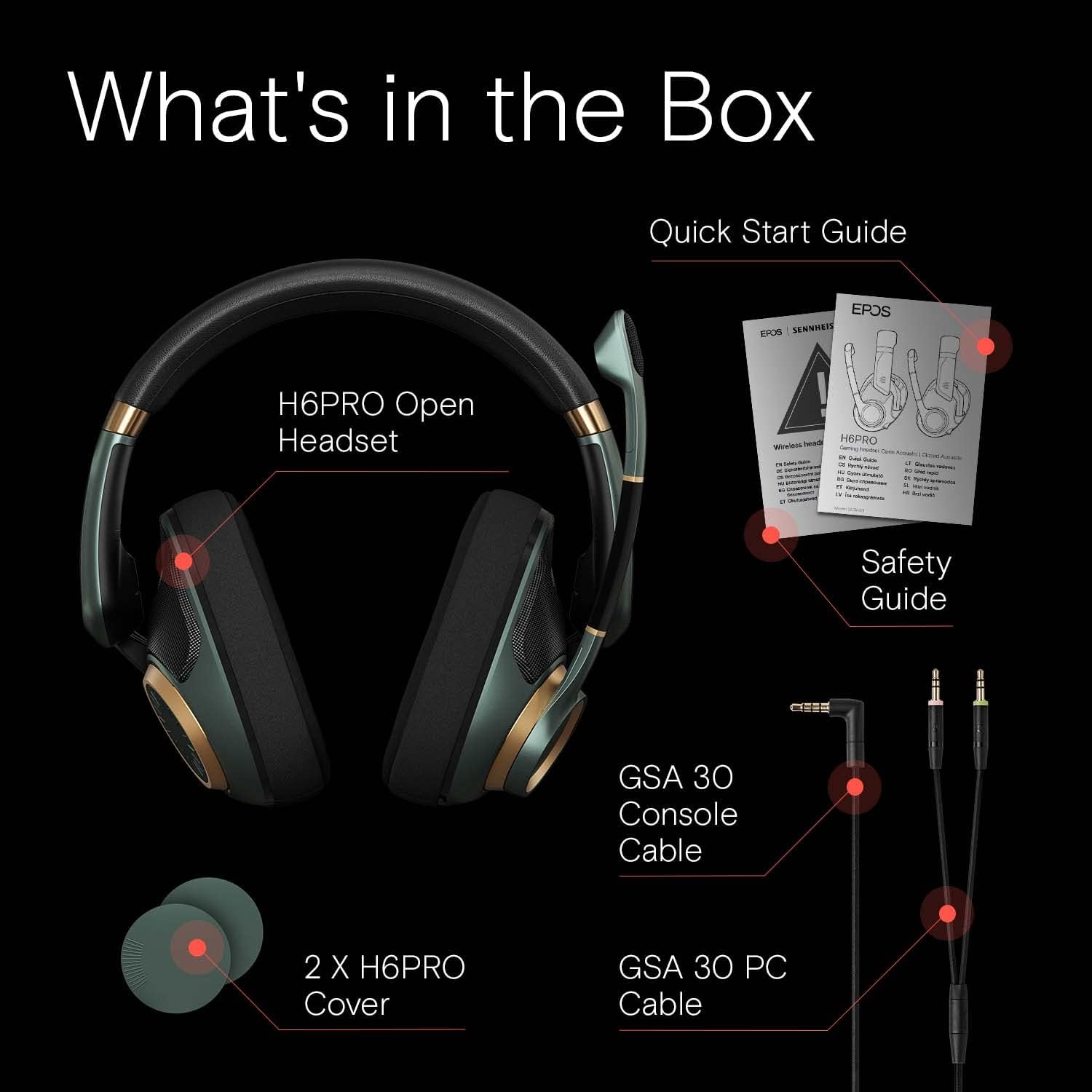 EPOS H6PRO Open GreenH6PRO Open