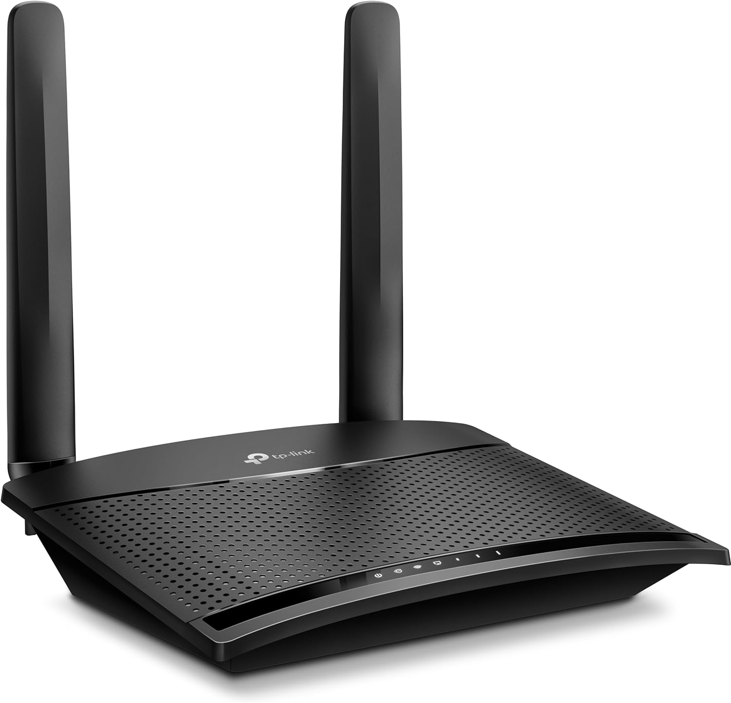 TP-Link 4G LTE Router 150Mbps Wifi N 300Mbps TL-MR100, 4G Modem, 4G Box, 2 x SMA for External Antenna, 2 Ethernet Ports, Removable Antennas, Compatible with Any Operator