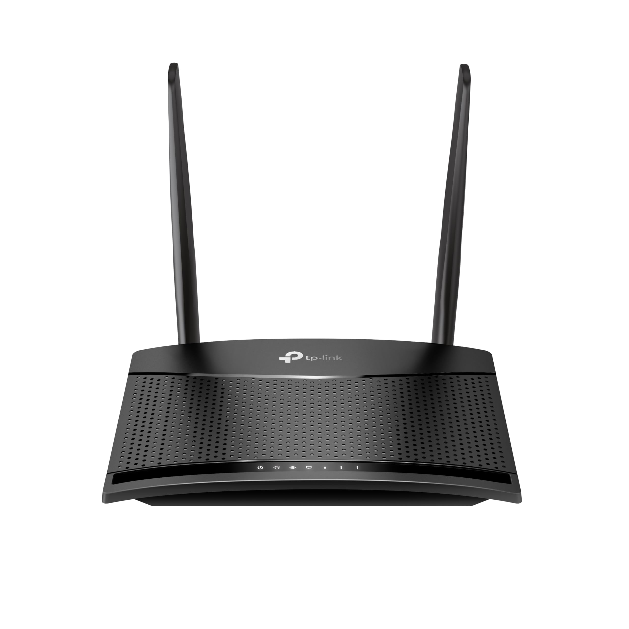 TP-Link 4G LTE Router 150Mbps Wifi N 300Mbps TL-MR100, 4G Modem, 4G Box, 2 x SMA for External Antenna, 2 Ethernet Ports, Removable Antennas, Compatible with Any Operator
