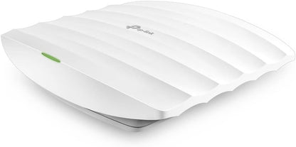 TP-Link EAP110 - Punto de Acceso Inalámbrico N300Mbps, WiFi Empresarial, Integración SND,Montable en Techo, Soporta PoE pasivo, Acceso a la Nube, Puerto Fast Ethernet