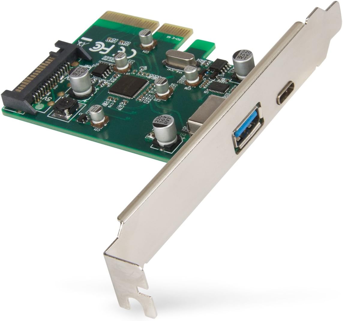 Pcie Low Usb 3.1 C + Usb 3.1 A