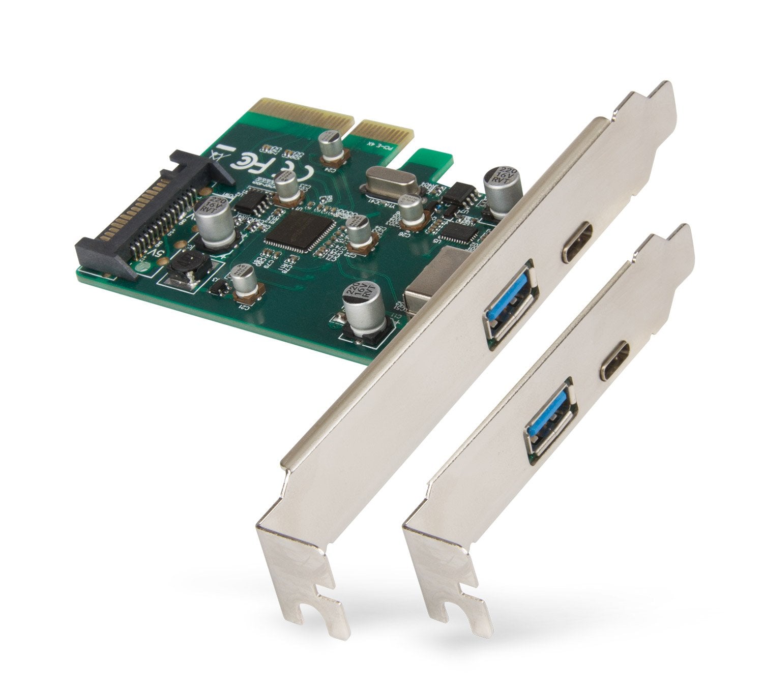 Pcie Low Usb 3.1 C + Usb 3.1 A