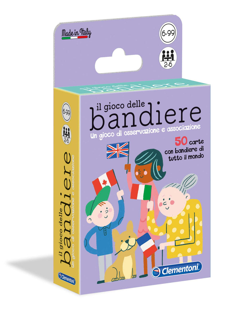 Redify-The Game of Flags Cards, Multicoloured, 16564 Game flags