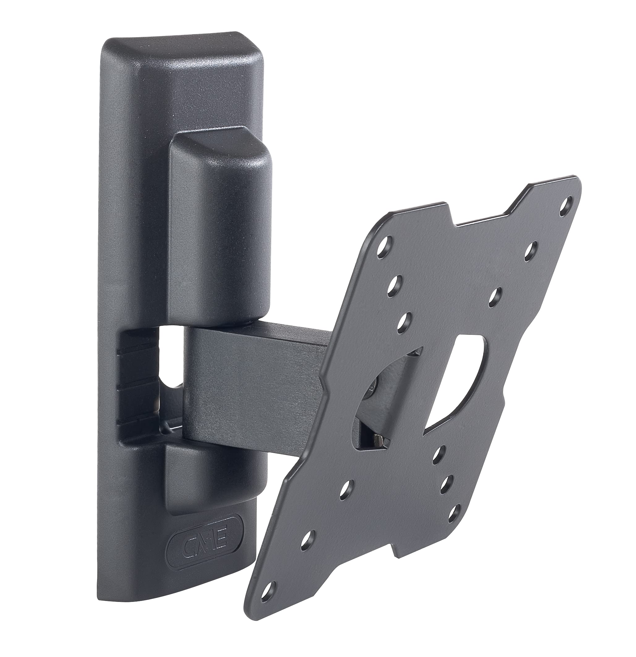Meliconi CME ETR 100 TV support, Tiltable, for TVs up to max 25 '', Vesa 50 - 75 - 100 mm, Black