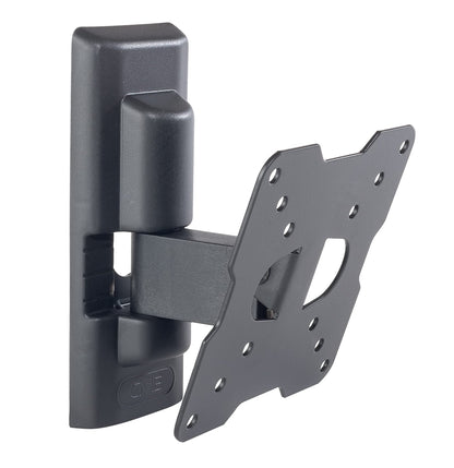Meliconi CME ETR 100 TV support, Tiltable, for TVs up to max 25 '', Vesa 50 - 75 - 100 mm, Black