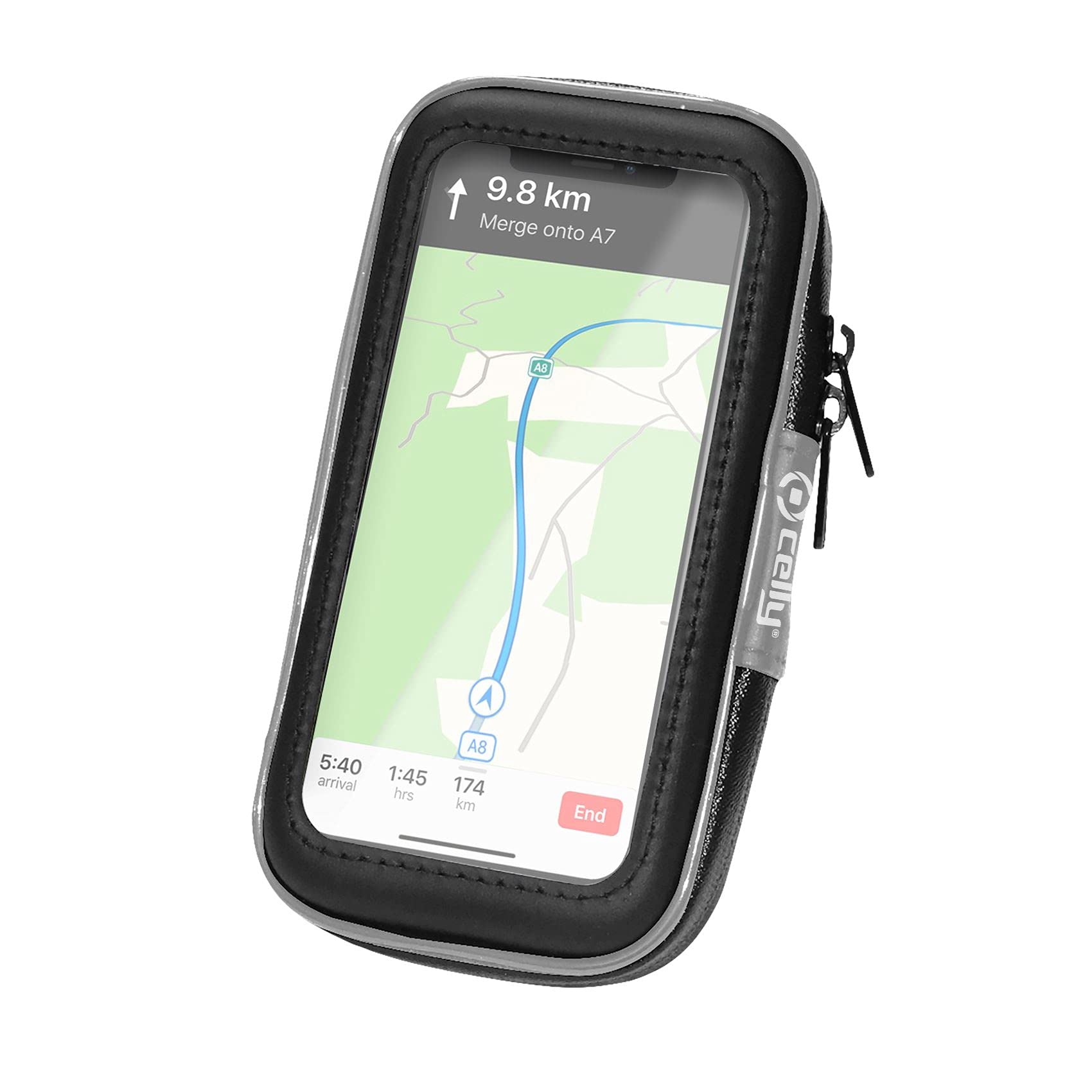 Celly FLEXBIKEXXXL Bike Case Holder Black
