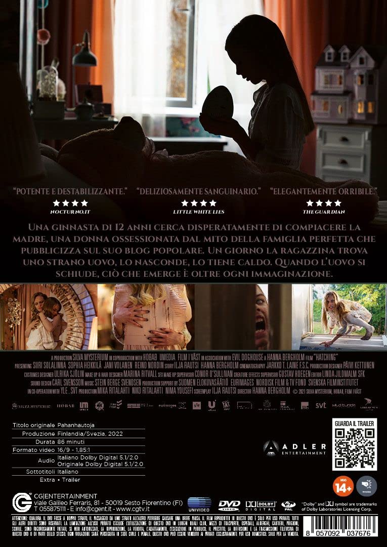 Hatching - La Forma Del Male - (Italian Import)