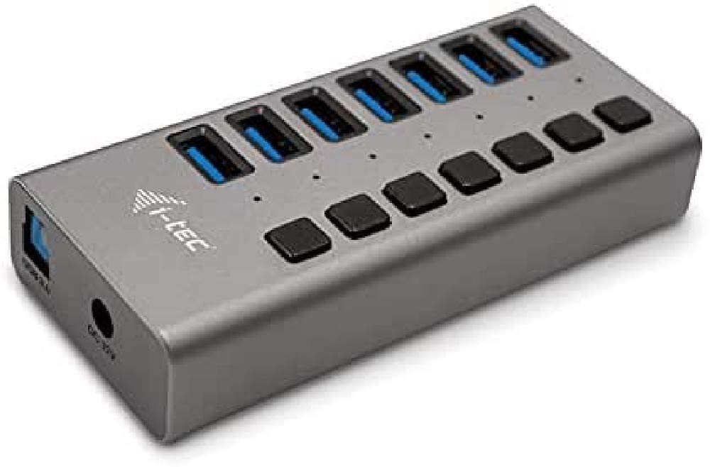 Usb 3.0 Charg 7 Port+Pw Adapt 36W