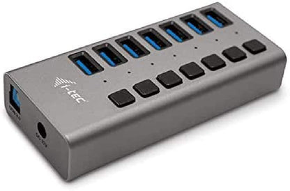 Usb 3.0 Charg 7 Port+Pw Adapt 36W