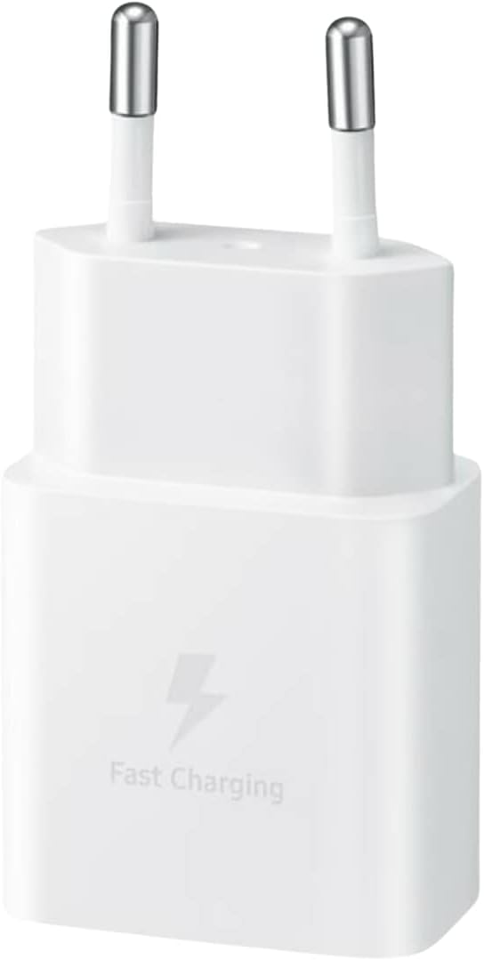 Samsung EP-T1510N Caricatore da 15W, Porta USB-C (Senza Cavo), White