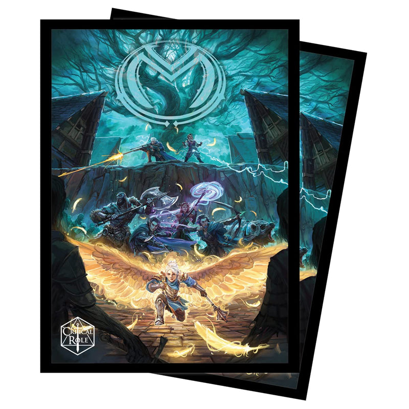 Ultra PRO - Critical Role Vox Machina 100ct Card Protector Sleeves Protect Gaming Cards, Collectible Cards, & Trading Cards, Durable Protective Card Sleeves