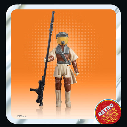 STAR WARS Retro Collection Princess Leia Organa (Boushh), Return of The Jedi 3.75-Inch Collectible Action Figures, Ages 4 and Up (F7278