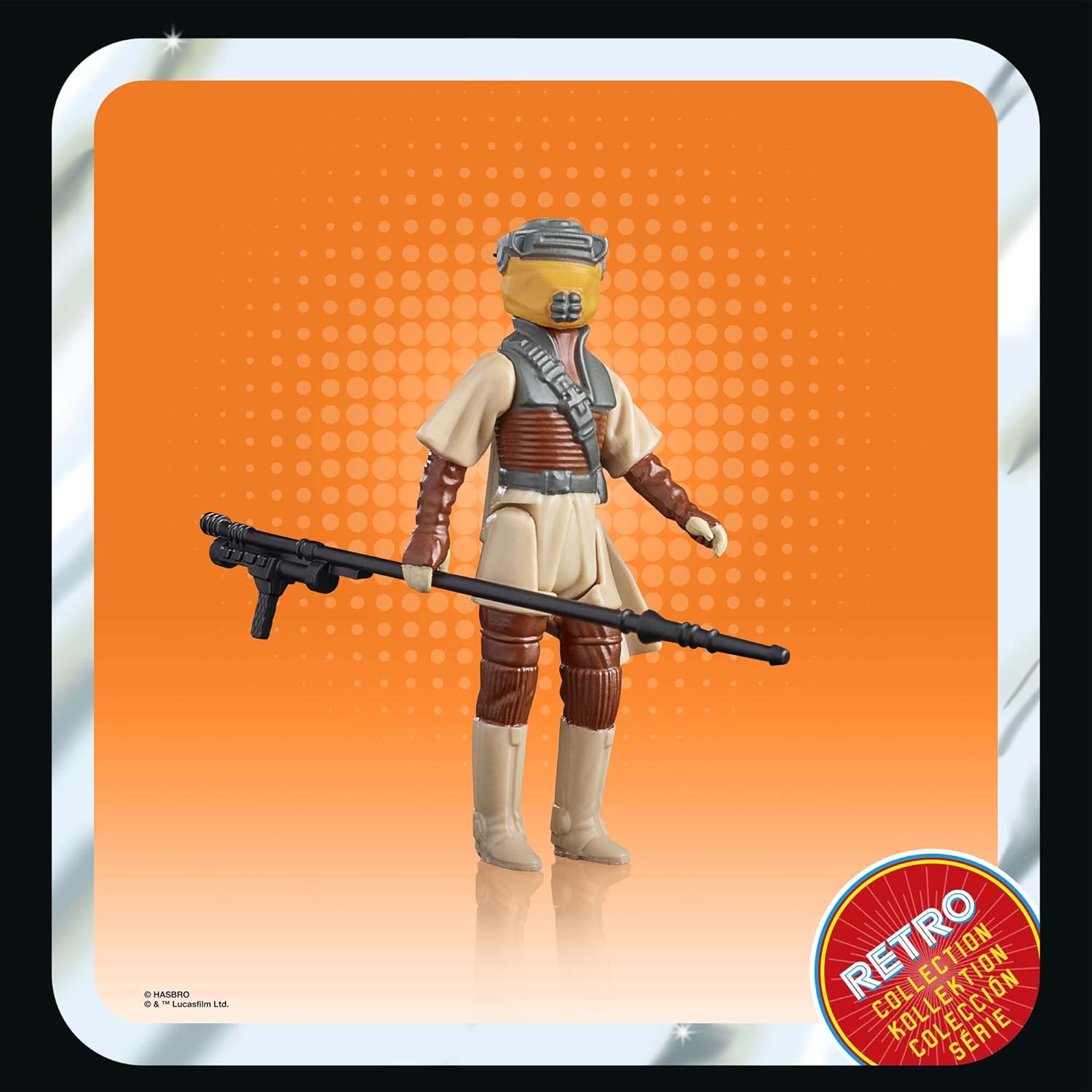 STAR WARS Retro Collection Princess Leia Organa (Boushh), Return of The Jedi 3.75-Inch Collectible Action Figures, Ages 4 and Up (F7278