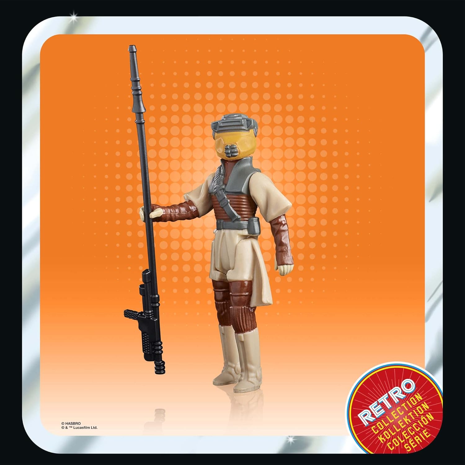 STAR WARS Retro Collection Princess Leia Organa (Boushh), Return of The Jedi 3.75-Inch Collectible Action Figures, Ages 4 and Up (F7278