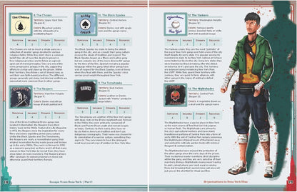 Evil Genius Games Cinematic Adventure: Escape from New York - Expansion RPG Book, for Use with The Everyday Heroes Core Rulebook, d20, 5e Compatible, 100+ Page Hardcover Book, Officially Licensed RPG
