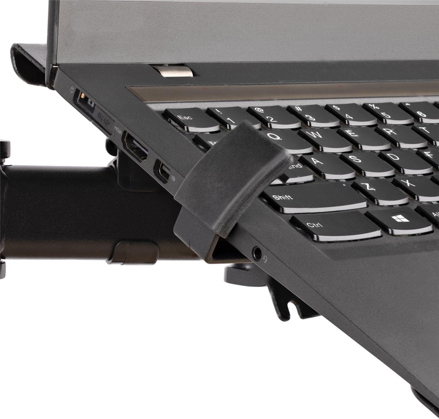 StarTech.com VESA Laptop Tray - Adjustable Monitor Arm Laptop Tray Secures Notebooks (4.5kg / 9.9lb) - 75x75 & 100x100 VESA Mount Holes - Ventilated - For Monitor Desk Mounts/Stands (LAPTOP-ARM-TRAY