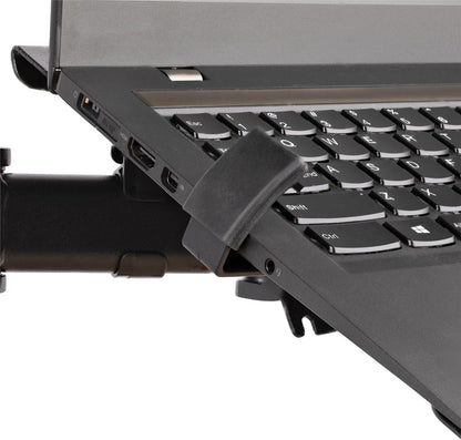 StarTech.com VESA Laptop Tray - Adjustable Monitor Arm Laptop Tray Secures Notebooks (4.5kg / 9.9lb) - 75x75 & 100x100 VESA Mount Holes - Ventilated - For Monitor Desk Mounts/Stands (LAPTOP-ARM-TRAY