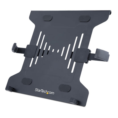 StarTech.com VESA Laptop Tray - Adjustable Monitor Arm Laptop Tray Secures Notebooks (4.5kg / 9.9lb) - 75x75 & 100x100 VESA Mount Holes - Ventilated - For Monitor Desk Mounts/Stands (LAPTOP-ARM-TRAY